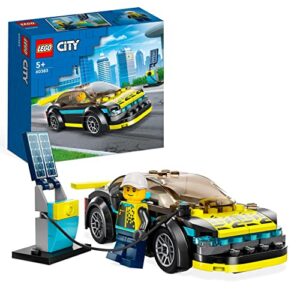 LEGO City Electric Sports Car Toy for 5 Plus Years Old Boys and Girls