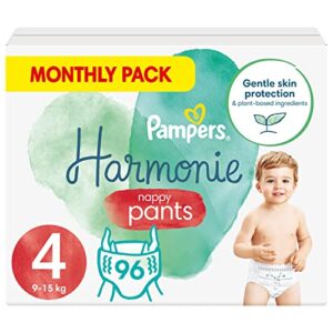 Pampers Baby Nappy Pants Size 4 (9-15 kg/20-33 Lb)