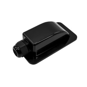 Zayin ABS Single Solar-Cable-Entry-Gland-Housing Cable Entry Plate 3mm to 12mm Solar Single Cable Entry Gland Box for RV roof Waterproof