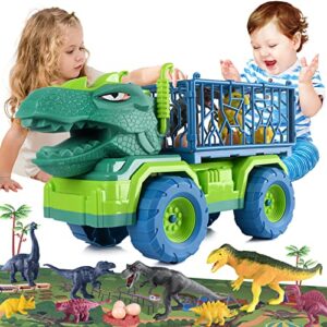 EPPO Sibytech Dinosaur Truck Playset Toys for Kids 3-5