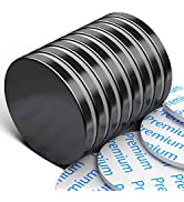 FINDMAG 4 Pcs Magnets, 32 x 5 mm 90 LB Pull Force Strong Magnet, Neodymium Magnets Strong, Round ...