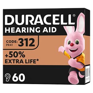 Duracell Hearing Aid Batteries Size 312