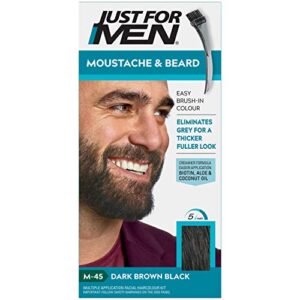 Just For Men Moustache & Beard M45 - Dark Brown Black Dye
