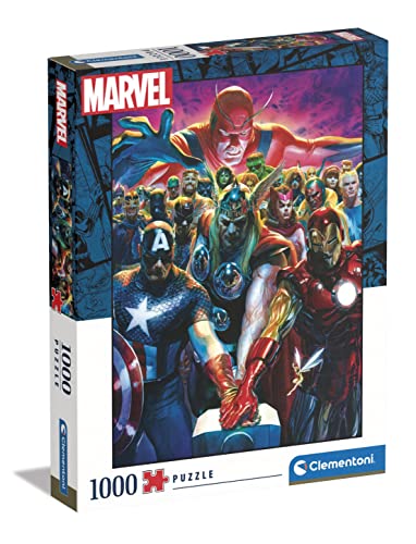 Clementoni 39672 Vengadores 1000pcs Marvel The Avengers 1000 Pieces