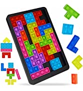 Silicone Sensory Fidget Toys for Kids Boys Girls, Puzzle Pop Game for Kids Adults Anti-Stress & R...