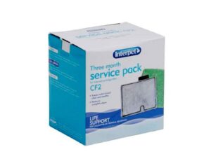 Interpet 3 Month Service Pack for the Interpet Internal Cartridge Filter CF2 (3 x Filter Cartridge