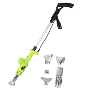 Electric Weed Burner 2M Cable 2000W Garden Gear Weed Burner Hot Air Weed Killer 5-in-1 Function Lawnmower Weeder Thermal Weeding Stick Weed Torch Barbecue Igniter