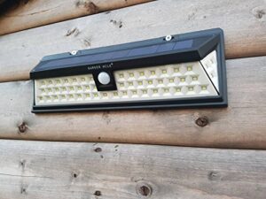 Garden Mile&reg; Super Bright 66 LED Motion Sensor PIR Home Security Solar Lights Wireless Security Light Motion Sensor Lamp for Garden