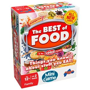 Drumond Park The LOGO Best of Food Mini Board Game - The Family Board Game of Brands and Products You Know and Love