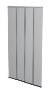 Windhager Plus Insect Screen Door Curtain 100 x 220 cm Charcoal Grey
