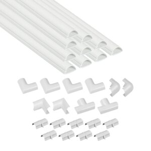 D-Line White Mini Trunking Kit