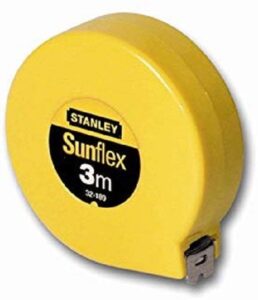 Stanley Tape Measure Sunflex 3 M