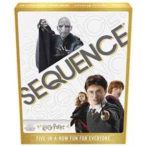 Sequence Harry Potter Edition | Goliath Games | Family Game | Strategy Game | For ages 7+ | For 2-12 players