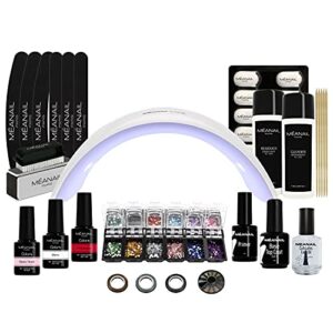 Semi-permanent Gel Nail Polish Manicure Kit I 3 Varnishes