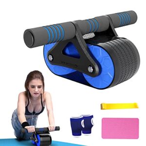 Automatic Rebound Abdominal Roller Wheel，quiet Non-slip Wheels Roller Domestic Abdominal Exerciser
