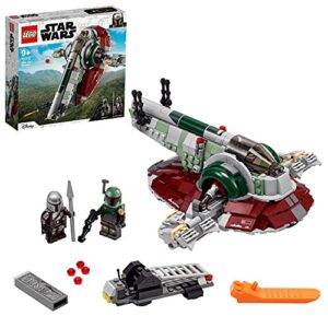 LEGO 75312 Star Wars Boba Fett’s Starship Building Toy for Kids Age 9 Plus