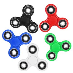 SCIONE Fidget Spinners 5 Pack for Kids Adults-Sensory Fidget Toys -ADHD Anxiety Toys Stress Relief Reducer Hand Spinner Graduation Party Bag Fillers for Kids
