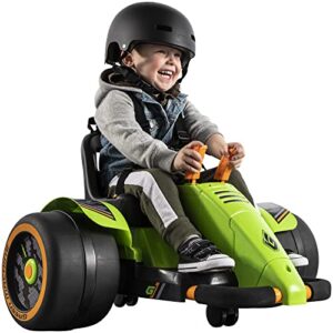 Huffy Green Machine 360 6v Battery Powered Kids Ride On Fun Spin & Driving