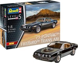 Revell 07710 ’79 Pontiac™ Firebird™ Trans Am 1:8 Scale Unbuilt/Unpainted Plastic Model Ki