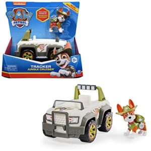 Paw Patrol Tracker’s Jungle Cruiser Vehicle with Collectible Figure