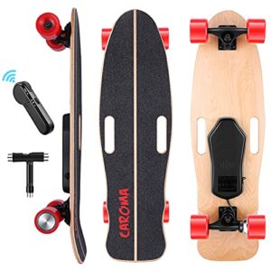 Caroma 32.3" Electric Longboard Skateboard with Remote