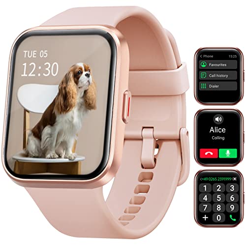 Smart Watch for Women Fitness Smartwatch IP68 Waterproof with Heart Rate