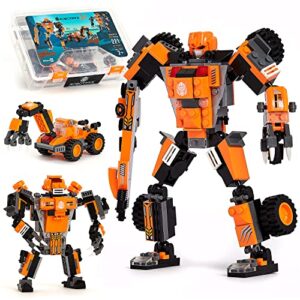 Jitterygit Robot Building Toy Gift for Boys