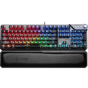 MSI Vigor GK71 Sonic Mechanical Gaming Keyboard (UK Layout) - MSI Sonic Blue Switches (Clicky)