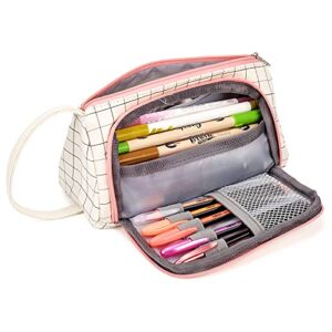 Maomaoyu Big Capacity Pencil Case with Handle