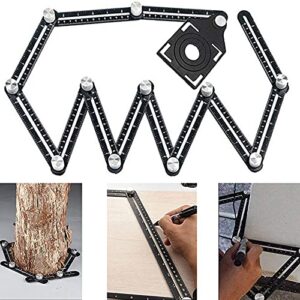 Multi Angle Measuring Ruler Angleizer Template Tool Angle Tool Carpenter Multi Carpenters Tool Angle Measuring Tool Tiling Tools Suitable For Woodworking Diy