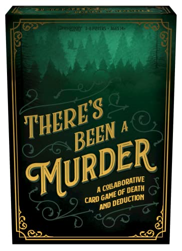There's Been a Murder: Solve the Crime and Catch the Killer Before Time Runs Out! | Family Murder Mystery Party Game | For 3-8 Players | Ages 14+