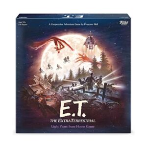 Funko Signature Games: E.T. Light Years from Home Cooperative Strategy Board Game For Children And Adults (Ages 10+) Ideal for 2 - 4 Players With a 30 Minute Game Time For Family Fun 62998