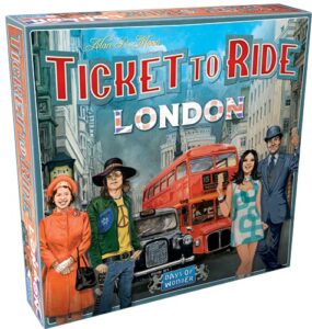 Days of Wonder | Ticket to Ride London Board Game | Ages 8+ | For 2 to 4 players | Average Playtime 10-15 Minutes