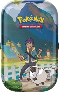 Pokémon TCG: Crown Zenith Mini Tin – Hop & Wooloo (2 Booster Packs & 1 Pokémon Art Card)