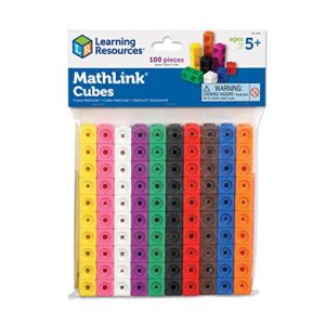 Learning Resources Mathlink Cubes (Set of 100)