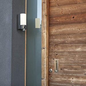 CGC Dark Grey Camera Cylinder Wall Light Intelligent Home Anthracite LED Outdoor Garden Patio Porch Door App Control Smart CCTV Security Motion Senso