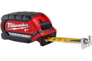 Milwaukee 4932464599 GEN III Magnetic Tape Measure 5m (Width 27mm) Metric only