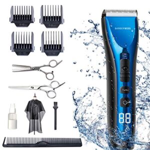 BarberBoss Professional Hair Clippers for Men Kids Family