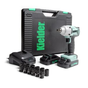 Kielder KWT-002-23 18V Brushless Cordless 3/8" Compact Impact Wrench Kit