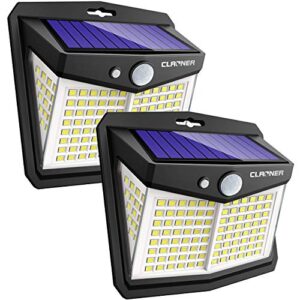 CLAONER Solar Powered Lights Outdoor