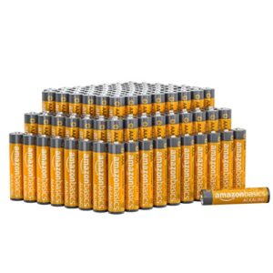 Amazon Basics AAA 1.5 Volt Performance Alkaline Batteries - Pack of 100 (Appearance may vary)