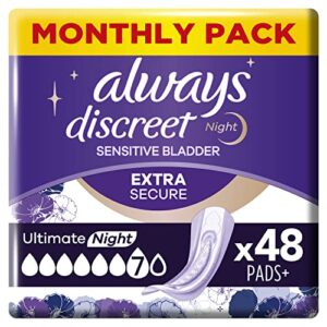 Always Discreet Incontinence Pads Plus Women