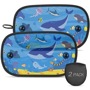 LSTRAGY Car Window Shades for Baby