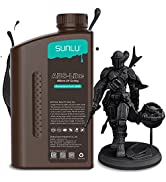 SUNLU ABS-Like 3D Printer Resin, 1kg Fast Curing Strong 405nm Photopolymer Resin for 2K 4K 6K 8K ...