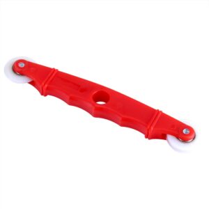 Garosa Screen Rolling Tool with Nylon Wheels Door Window Installation Hand Spline Roller Rolling Tool Nylon Handle Ball Bearing Wheel Double End Hand Spline Roller Screening Tool