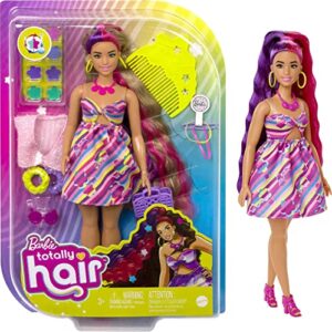 ​Barbie Totally Hair Flower-Themed Doll