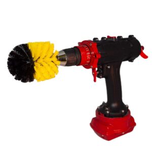 Kornely Premium Drill Brush For Professional Cleaning - Medium Soft