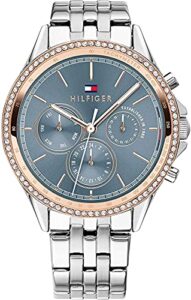Tommy Hilfiger Women's Multi Dial Quartz Watch Ari with Stainless Steel Band