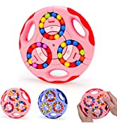 IQ Puzzle Educational Toys, Big Rotating Magic Bean Cube Toys, Round Spinning Magic Beans Creativ...