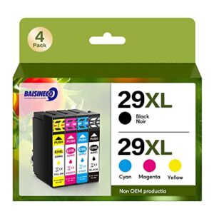 BAISINECO 29XL Ink Cartridges Multipack Replacement for Epson 29 XL Black&Colours Strawberry Compatible for Expression Home XP-335 XP-245 XP-345 XP-352 XP-235 XP-342 XP-442 XP-432 XP-435 XP-332 XP-445